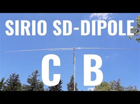CB FUNK QRV Mit Der SIRIO SD DIPOLE Im Schwarzwald YouTube