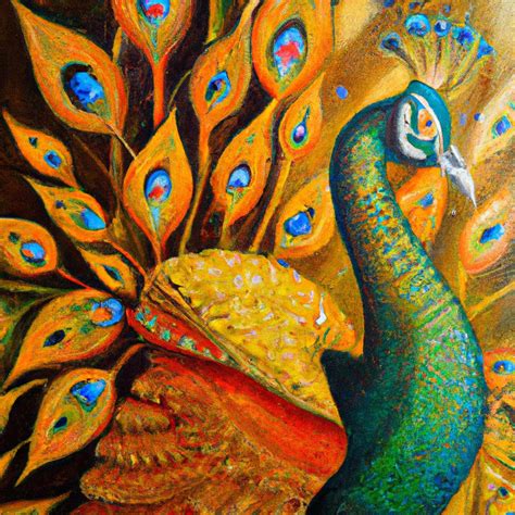 Peacock Paintings On Canvas A Tale Of Beauty And Significance