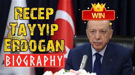 Recep Tayyip Erdoğan Biography Erdogan Turkey Youtube