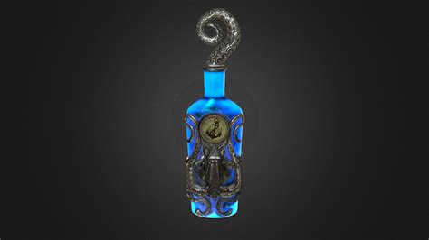 Bioshock Infinite Fan Art Undertow Vigor Bottle 3d Model By