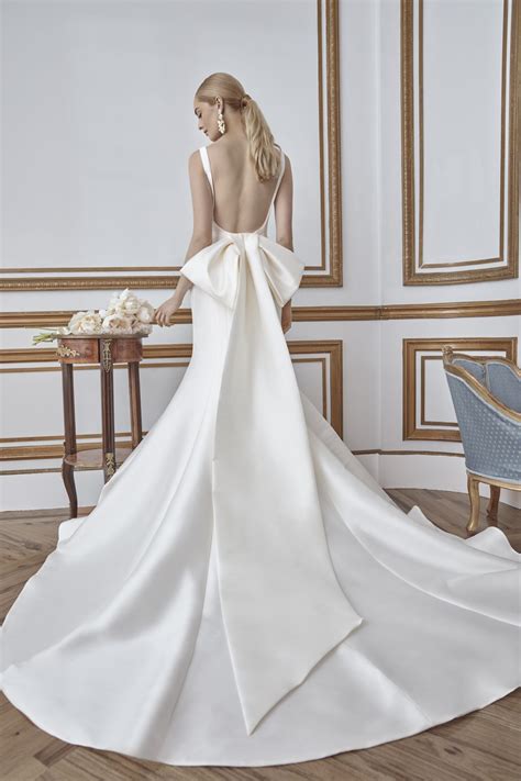 Simple Sleeveless Fit And Flare Mikado Wedding Dress Kleinfeld Bridal