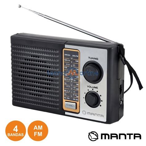 Radio Portátil Fmam Classico Acdc 3v Manta Tecnomartinspt