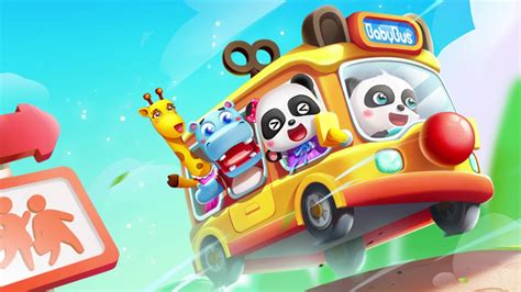Baby Pandas School Bus Drive Amazing Baby Bus Game Preview