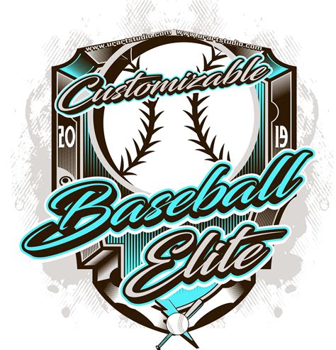 Baseball Artwork Logo Design Vector Ai Format For Print Urartstudio