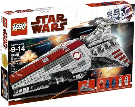Lego Star Wars Venator Class Republic Attack Cruiser 8039