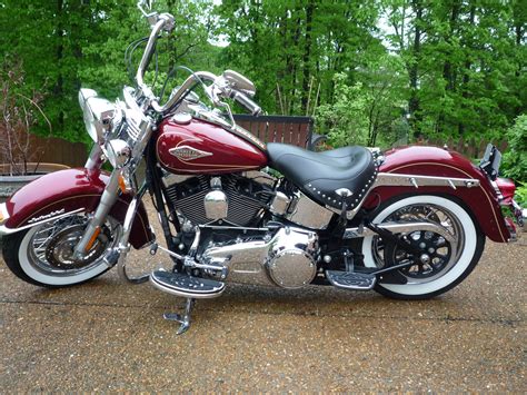 2010 Harley Davidson® Flstc Heritage Softail® Classic Red Fairview