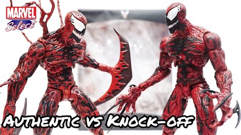 Bootleg Ko Marvel Select Carnage Review And Comparison Youtube
