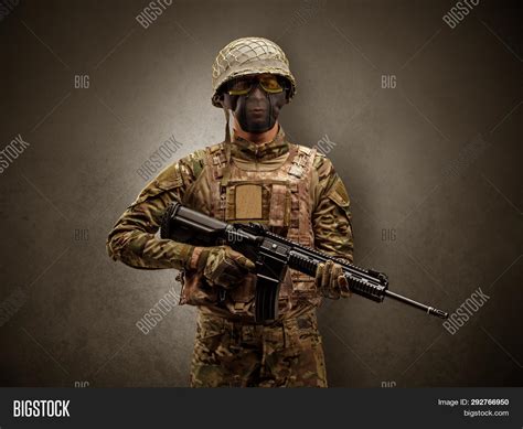 Soldier Agent Dark Image And Photo Free Trial Bigstock