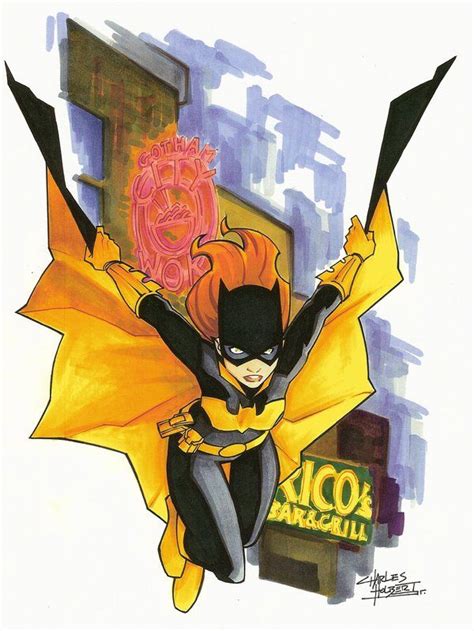 Marker Batgirl By Kidnotorious On Deviantart Dc Batgirl Dc Comics