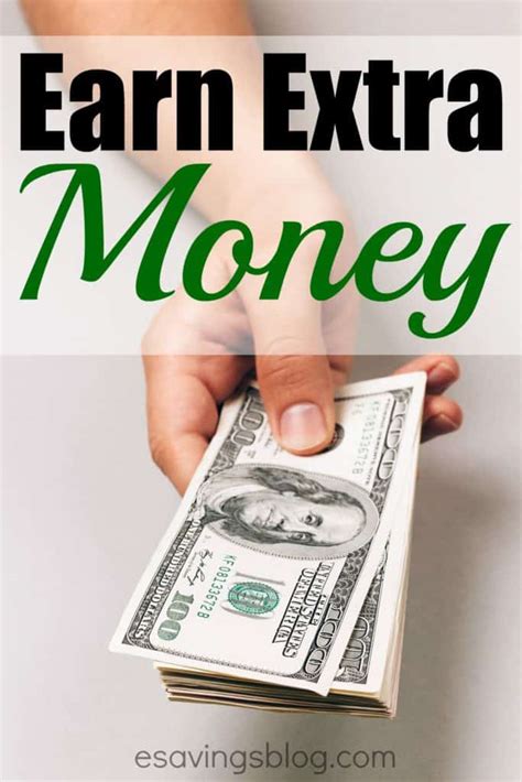 Earn Extra Money Esavingsblog Shows You How