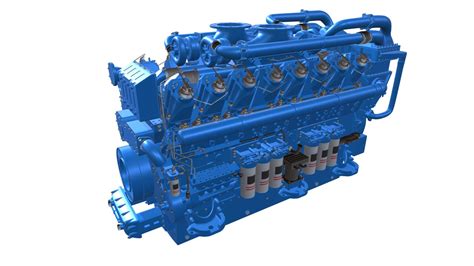 V16 Engine Buy Royalty Free 3d Model By 3dhorse 3dhorse 73db3fe