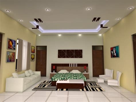 Simple False Ceiling Design For Rectangular Living Room | Baci Living Room