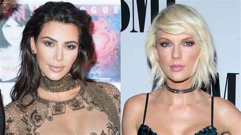 Taylor Swift And Kim Kardashian Feud Why They Act Mean Time
