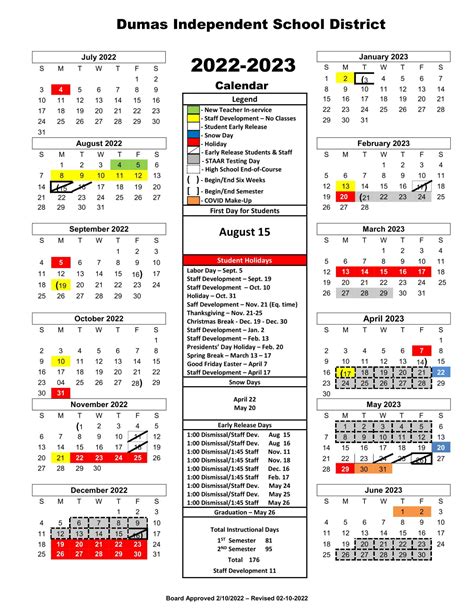 Disd Calendar 2022 2023 Customize And Print