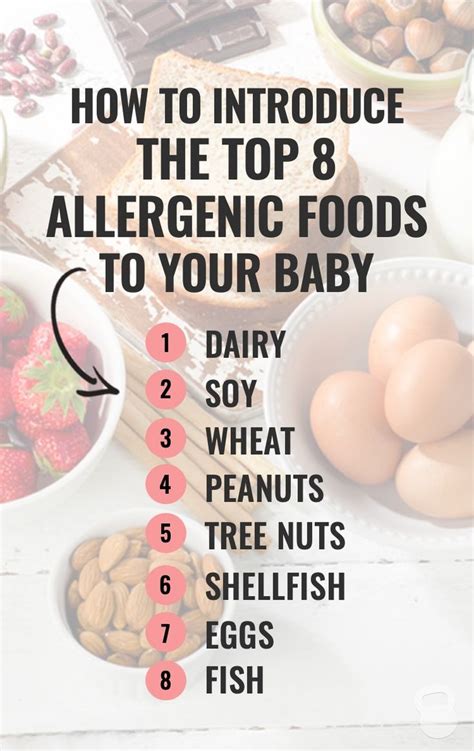 How To Introduce Allergenic Foods To Your Baby Baby Food Allergies