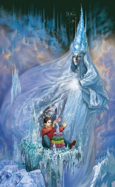 Snow Queen Original Painting Snow Queen Snow Queen Illustration