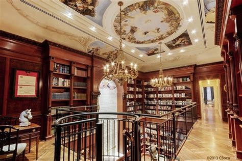 Bookworms Rejoice Upper East Side Mansion Boasts Palatial Double