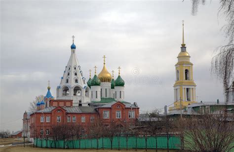 Ancient Orthodox Churches In Kolomna Stock Image Image Of Onion