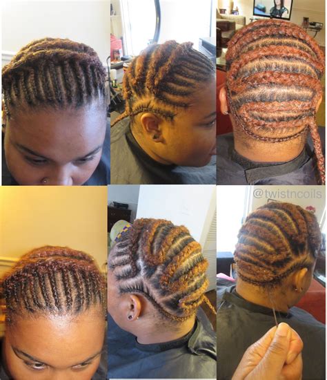 This sophisticated braided bun on model @freshlengths is a style that can take you from a day at the office to a night out with your girlfriends. Here's How You Can Install Super Long Goddess Faux Locs On ...