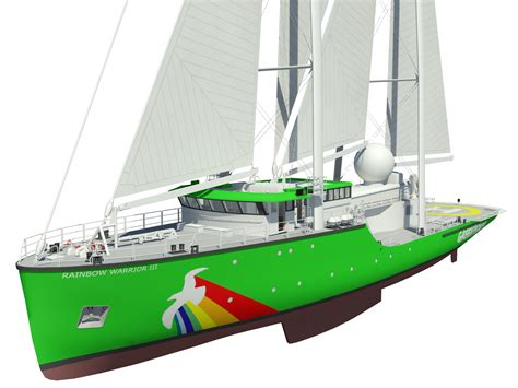 El Nuevo Barco Insignia De Greenpeace El Rainbow Warrior Iii Será