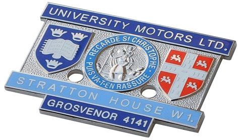 University Motors Stratton House Badge