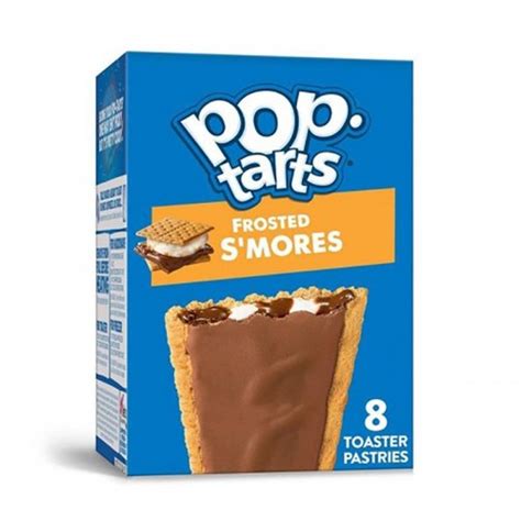 kellogg s pop tarts frosted s mores 8 pack 384 gr