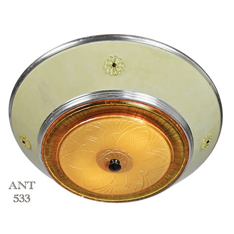 Ceiling fan light covers, ceiling fan globes replacement glass, light fixture replacement glass, dysmio lighting replacement shade height: Art Deco Streamline Style Semi Flush Mount Ceiling Bowl ...