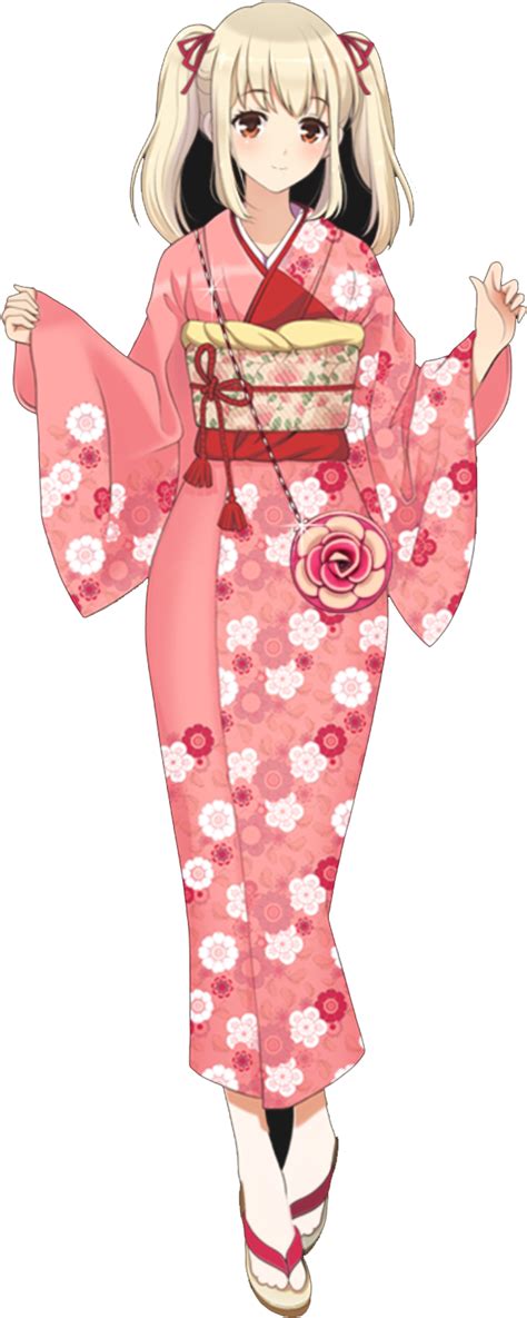 Download Hd Hikaru Kimono 0 Anime Girl Kimono Png Transparent Png