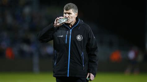 Exeter Chief Rob Baxter Defends Rfu Over Wasps And Worcester Treatment