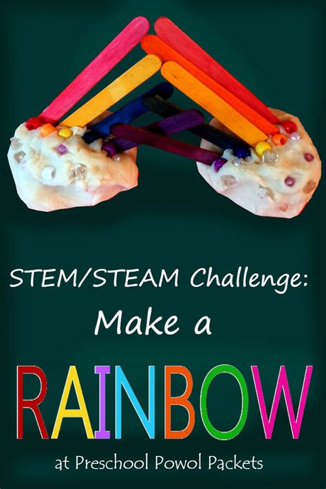 A Bright And Colorful Steam Stem Activity For Kids That Is Perfect To