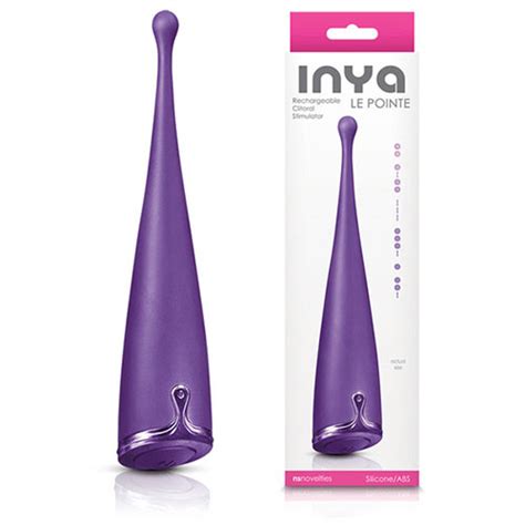 Inya Le Pointe Purple Clitoral Vibrators Sex Toys For Women