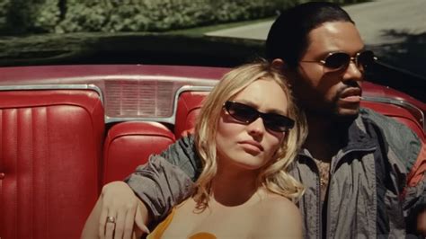 see johnny depp s daughter in drug filled trailer for the idol giant freakin robot
