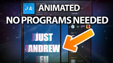 How To Make An Animated Steam Artwork Showcase No Programs Needed