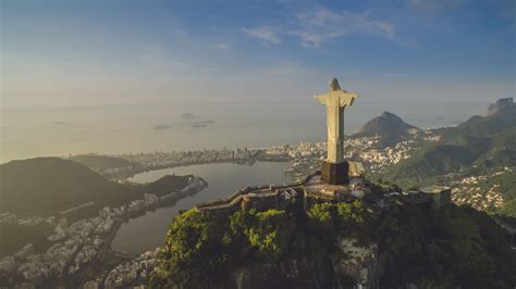 Corcovado Rio De Janeiro Brasil Dronestagram