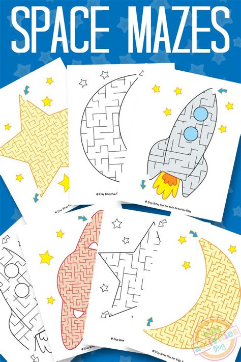 If you're a homeschooling parent, or you're looking for some way to entertain your toddler printables can be a what you can do though is use educational printables in your play. Space Mazes {Free Kids Printable} - Kids Activities