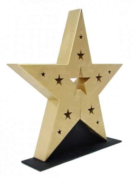 Giant Cut Out Gold Star Eph Creative Event Prop Hire