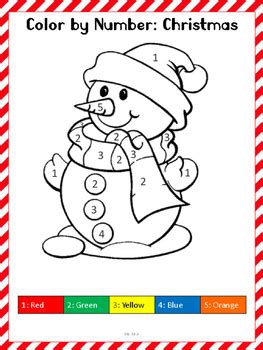 Free colorful christmas tree worksheet for kindergarten. Pre-K/K Christmas Math Worksheets by Ms M A | Teachers Pay Teachers