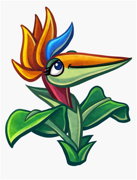 Bird Of Paradise Plants Plants Vs Zombies Heroes Bird Of Paradise Hd Png Download Kindpng