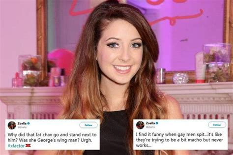 zoella makes crawling apology for old tweets insulting gay men and chavs saying i m older and