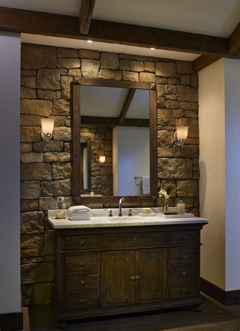 Stone Bathroom Ideas Original Decorations With Great