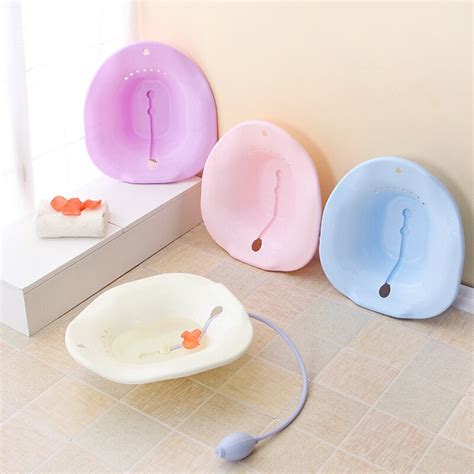 Practical Maternal Bidet Squatting Bath Basin Plastic Portable Pregnant