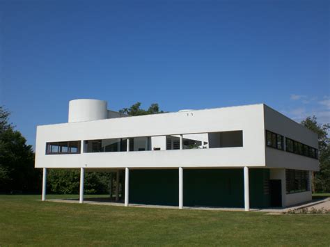 Poissy La Villa Savoye De Le Corbusier Villa Savoye Architecture