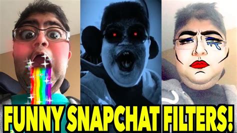 Funny Snapchat Filters Youtube