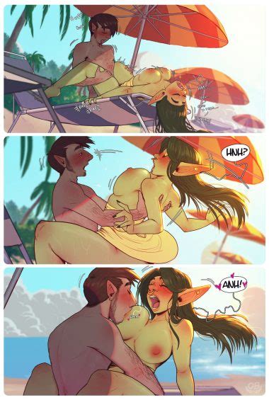 Nott The Thicc Beach Day In Xhorhas By Orcbarbies Porn Comics