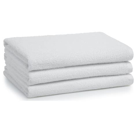 We also manufacture fully customized cotton beach towels. 20x40 Economy White Bath Towels - 4.50 lb/dz - Wholesale Towel