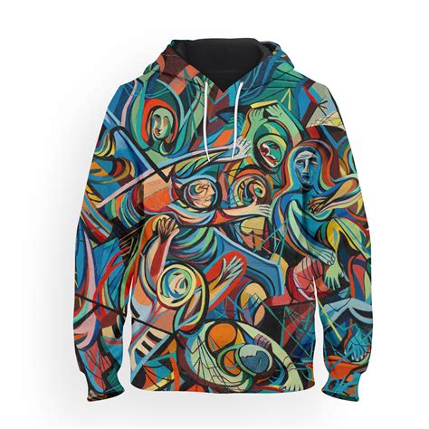 New Awesome Abstract Hoodie Color Full Sweater Full Print Custom Design