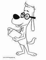 Peabody Mr Sherman Coloring Dog Genius Colouring Movie Cartoon Fun Characters Upcoming Sheet Awesome sketch template