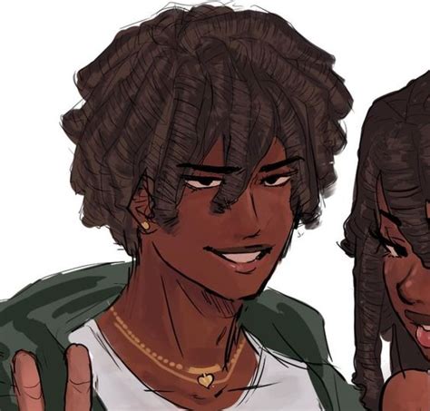 Poc Pfps Poc Pfps Ideas In 2022 Afro Hair Drawing Black Anime Guy
