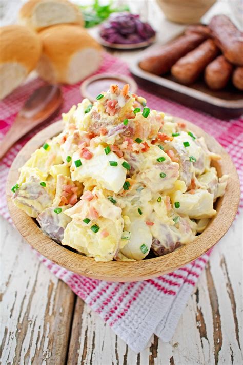 Potato Salad With Egg Fully Loaded Scruff And Steph