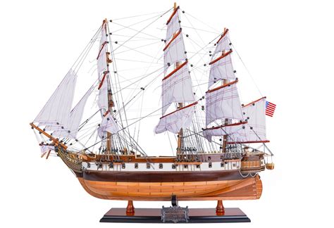 Uss Constellation Wooden Tall Ship Model